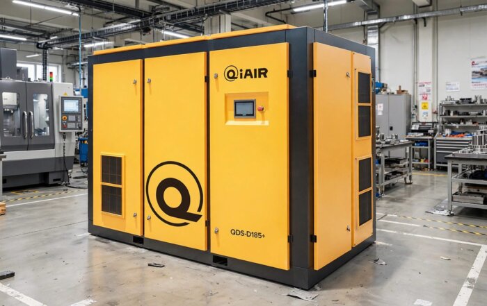 QiAir永磁变频空压机在精密制造车间运行